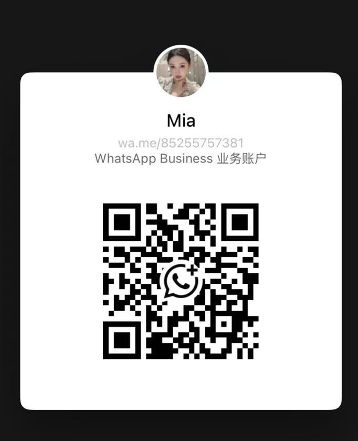 Mia WhatsApp Business QR code